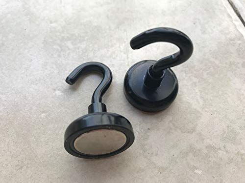 Sunblesa Juego de 4 ganchos magnéticos con placa trasera para pesca de carpas Cover