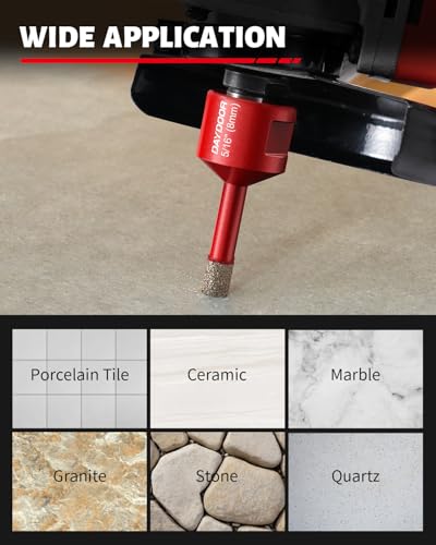 DAYDOOR Diamond Hole Saw Kit
