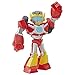 Transformers Academy Mega Mighties HotShot Rescue Bots Robot Action Figure (10 inches, Multicolor)