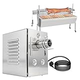 YJINGRUI 45W Grillmotor für Grillspieß, (150-200kg High Torque) Heavy Duty Grillmotoren, Grillspiess Motor für Hähnchen, Rind und Spanferkel – Ideal für Grillfeste, Camping & Feiern