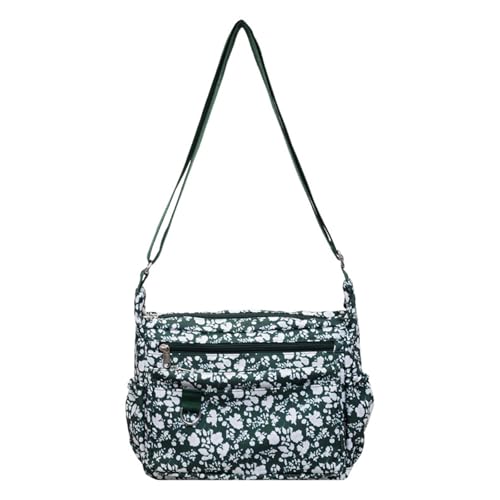 Sac à bandoulière imperméable à fleurs idéal pour le quotidien et les balades