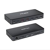 USB C Hub, Type C Adapter, Falwedi 7-in-1 Dongle with USB-C PD 3.0, 4K@30Hz HDMI, 3 USB3.0, SD/TF Card Reader, Compatible for MacBook Air Pro and Other Type C Laptops (Space Gray)