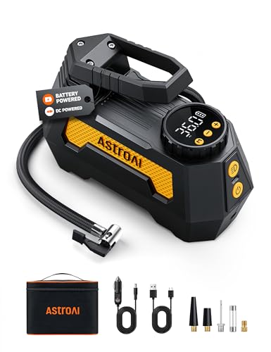 AstroAI H2 Pro Tire Inflator Portable Air Compressor Fully...