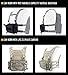 OAREA Camouflage Quick Release Tactical Vest Airsoft Ammo Chest Rig 5.56 9mm Magazine Carrier Combat Tactical Military