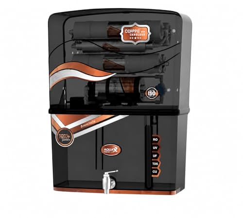 Image of Natures Aqua Plus RO + UF + UV + TDS Control 12 Leter Water Purifier 12 L RO + UV + UF + TDS + Mineral Water Purifier (White)
