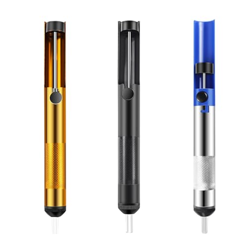 3Pcs Manual De Estaño Dispositivos De Succión, Herramientas Indispensables para El Profesional De La Soldadores, Adecuado para La Limpieza De Escorias De Estaño Durante La Soldadura.