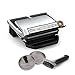 Produktbild Tefal OptiGrill+ elektrischer Kontaktgrill + Reinigungs Grillbürste + Hamburgerpresse, 6 Grillprogramme | Indoor Elektro Grill | Ideale Grillergebnisse | Abnehmbare Antihaft Aluguss-Platten, Edelstahl