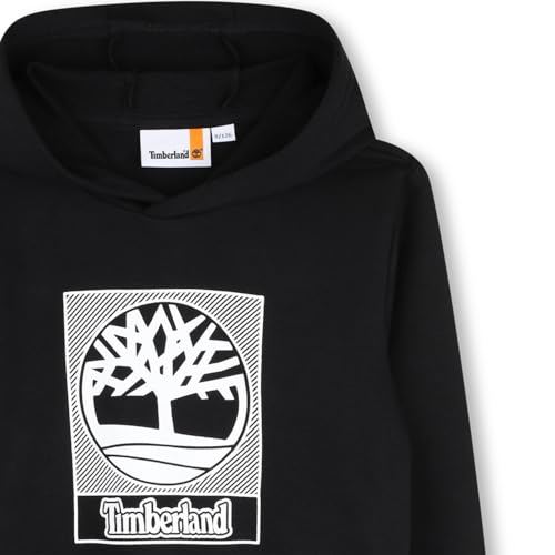 Image of Timberland Boys Kids Fitted Hooded Sweatshirt