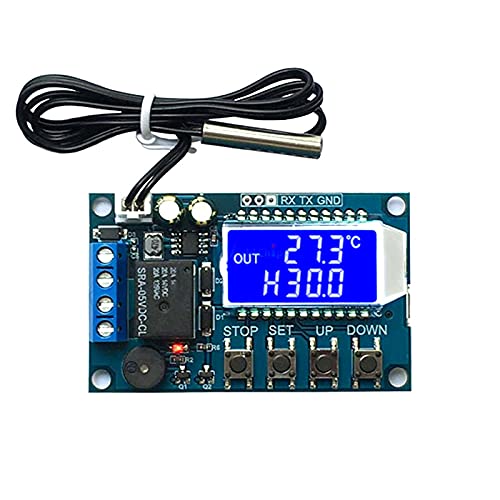 XY-T01 Temperature Control Module DC 6.0-30V Thermostat Heating Refrigeration LCD Digital Display Switch Controller