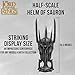 UNITED CUTLERY LOTR Helm of Sauron | Half Scale Lord of the Rings Replica & Display Stand | Officially Licensed & Certificate of Authenticity | 15 1/2