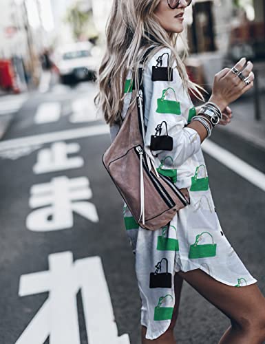 Image of Women's Swimsuit Cover up,Silky Button Down Shirt Midi Dress Kimono,Summer Bathing Suit Beach Coverups for Women (CP-Aline)