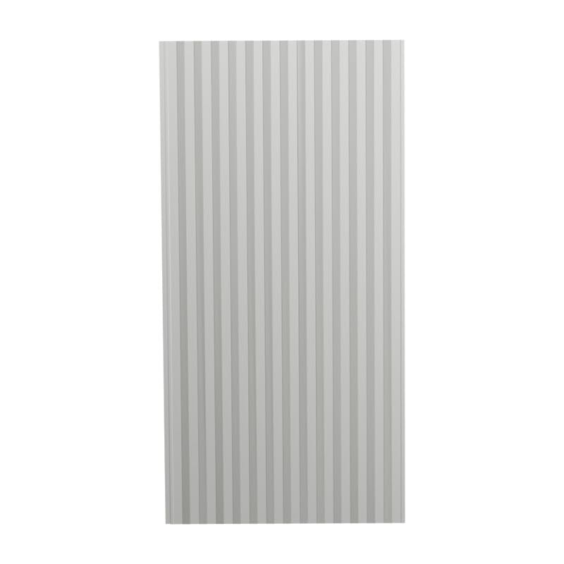 Acero Panel - Panel TAP Cubierta Tapajuntas | 2000x1100mm | Interior Blanco Pirineo - Exterior Arena | Acero Prelacado | PU | PU