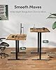 FEZIBO Electric Standing Desk, 48 x 24 Inches Height Adjustable Stand up Desk, Sit Stand Home Office Desk, Computer Workstation, Vintage Brown #4