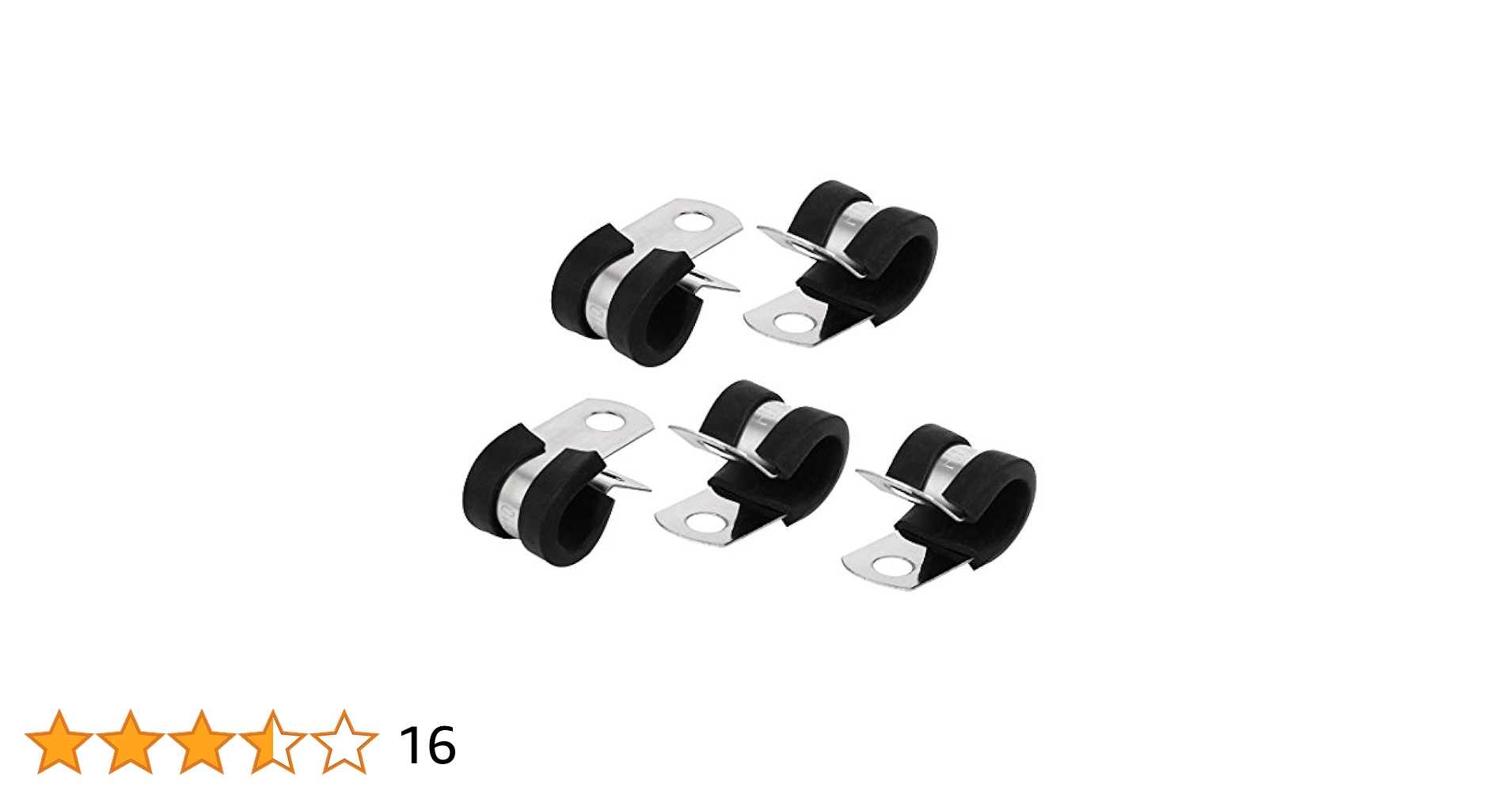 EPDM ラバーライニングクリップ 304 ステンレス鋼 10mm径 3個入り 楽天市場】uxcell EPDMラバーライニングPクリップ ゴム 304