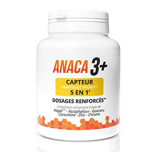 Anaca3+ Capteur de Graisses et Sucres 5 en 1