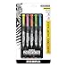 Zebra Eco Zebrite Double-Ended Highlighters, Assorted Colors, Chisel and Fine Point, 5-Pack-75005