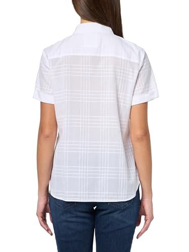 Image of Nautica Women's Button Front Short Sleeve Camp Shirt