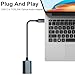 Poyiccot USB C to Toslink Optical Audio Adapter 20cm/7.87inch, USB C Male to Toslink Female Supports SPDIF Audio Output Suitable for Notebook Computers, Tablets, Mobile Phones.