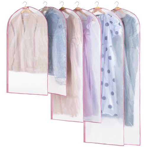 6 Pack Garment Bags - Save 41% Off, Now $9.99