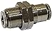 Snow Performance - Bulkhead Fitting 1/4in Push EPDM to 1/4in Push EPDM (SPHSNO-40080)