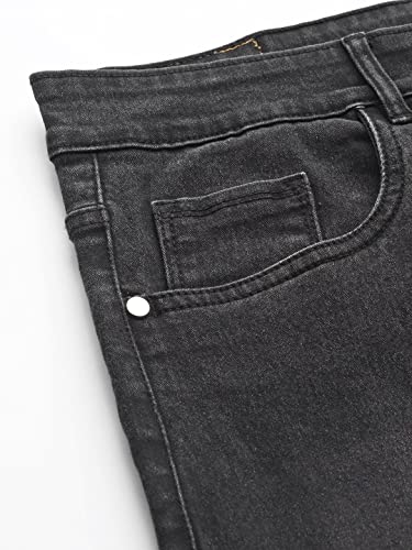 Image of Hubberholme Men's Stretchable Slim Fit Jeans - Casual Cotton Jeans for Men