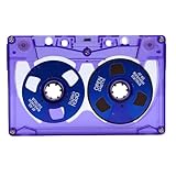 Cassette à bobine : conçue avec des composants de bobine mobiles visibles qui créent des effets visuels dynamiques lorsqu'elle est jouée sur des platines à cassettes, cette cassette vierge offre à la fois un enregistrement fonctionnel et un attrait esthétique pour les amateurs de musique.