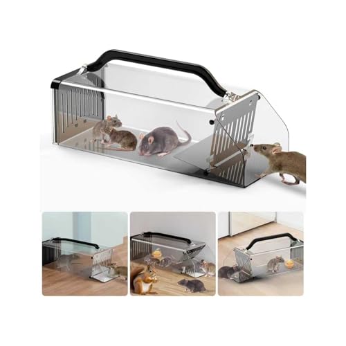 Professional Humane Mouse Traps 30cm Huge Size Suitable for Rats High Sensitivity Quick Capture Pet and Children Friendly
