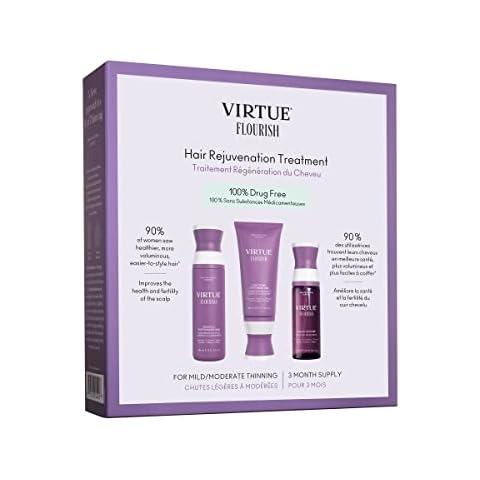 Virtue Flourish 100% Drug-Free Hair Growth Regimen | 1 Month Kit Cover