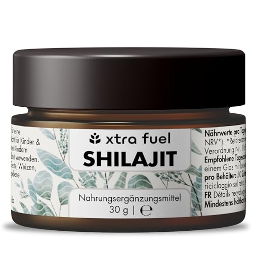 Shilajit Resina originale – 100% puro Himalaya Mumijo Shilajit (alto dosaggio), 600 mg per dose giornaliera, ricco di acido fulvico e umico, 85 minerali, senza additivi, vegano e testato, 50 porzioni