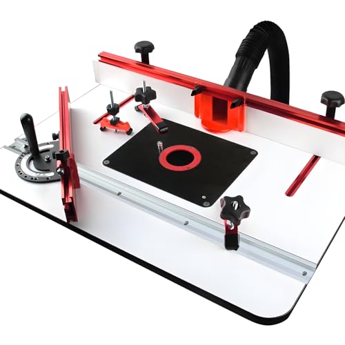 Tampo de mesa com roteador