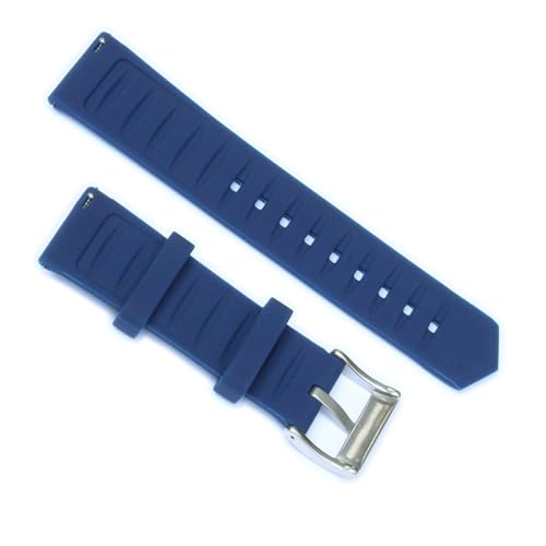 Image of WAMD Quick Release Silicone Rubber Watch Straps - Mercury - 18mm, 20mm, and 22mm Watch Straps for Watches.