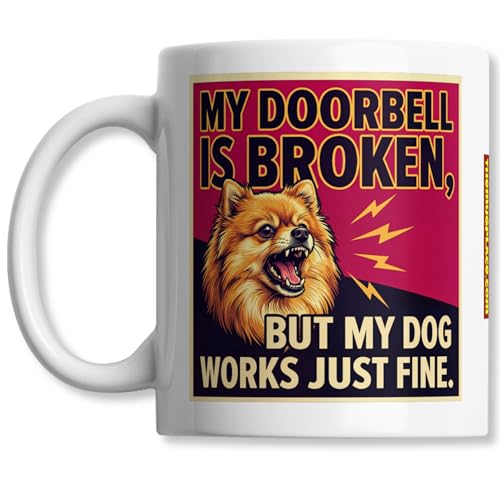 �ӂ�ӂ� & ���\�ȃ|�����j�A���I�����W�N���[���M�t�g�}�O - MY DOORBELL IS BROKEN, BUT MY DOG WORKS JUST FINE - �����ȃX�s�b�c&�{�[�J���|�P�b�g�K�[�f�B�A���z�[��&�u���b�N�t�@�[�X�g�R�[�q�[�J�b�v -