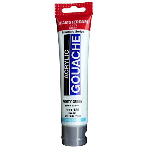 ターレンス アクリルガッシュ アムステルダム アクリリックガッシュ ホワイティグリーン AAG70135 70ml