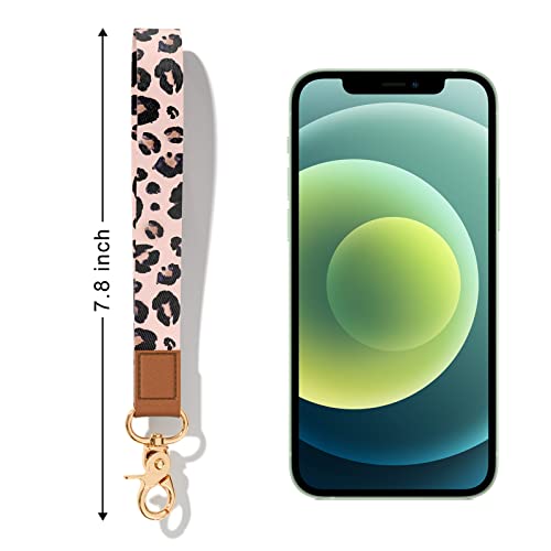 Image of Wrist Lanyard Key Chain, Cute Wristlet Strap Keychain Holder for Women Men Car Keys ID Badges Card Wallet Phone Camera