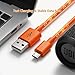 Micro USB Cable for JBL Flip 4/3, Charge 3/2, GO 2/1, Clip 3/ 2, Pulse 3/2, Xtreme 2, Tune 500BT/600BTNC/110BT/205BT, Live 400BT/500BT, E45BT, Bluetooth Speaker Headphone Charger Lead Charging Cord