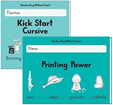 Handwriting Without Tears Printing Power Plus (Printing Power + Kick Start Cursive)…