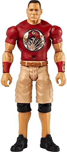 WWE John Cena Top Picks Action Figure, Collectible with 10 Points of Articulation & Life-Like Detail, 6-Inch