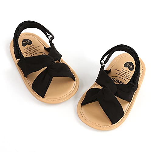 Image of Infant Baby Girls Boys Summer Sandals Premium Unisex Non Slip Rubber Soft Sole Breathable Toddler First Walker Outdoor Beach Shoes