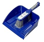 Outdoor Dustpan & Brush Set by Addis – Heavy Duty Yard Sweeper with Wide Stiff Bristle Brush & Large Dustpan – Patio, Driveway, Garden, Decking, Garage & Outdoor Floor Cleaning Tools – Durable Design