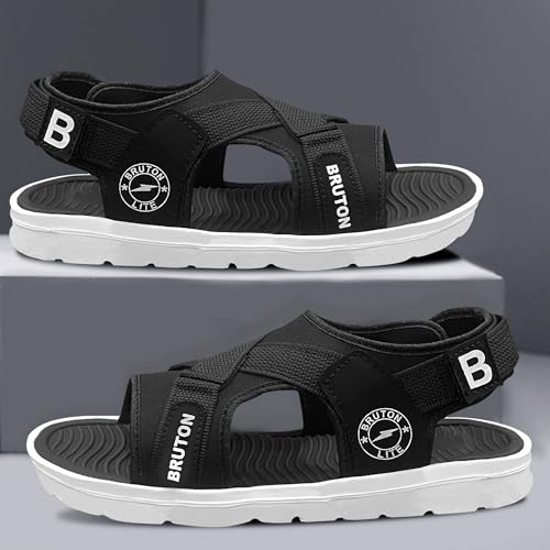 Image of BRUTON Men's Thong Sandals | Casual Open Toe Sandals for Men | Comfortable Daily Wear Footwear | Lightweight Summer Sandals
