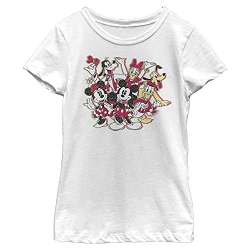 T-shirt Disney fille doux anti-irritation vêtement uni