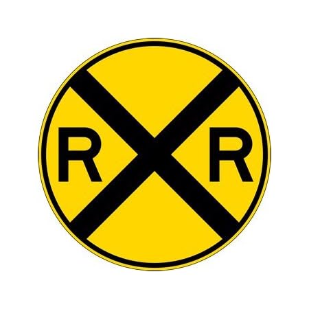 Amazon Com Railroad Crossing Warning Signs 30x30 Patio Lawn Garden