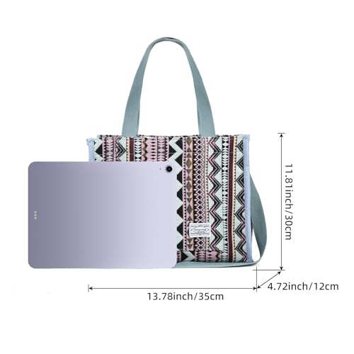 Image of Valleycomfy Corduroy Tote Bag for Women Travel Crossbody Bag Purse Women Shoulder Bags Work Handbags Everyday Hobo Bag