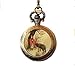 Produktbild Rotkäppchen mit Wolf Bild Taschenuhr Halskette, Little Red Riding Hood, Taschenuhr Halskette, Märchen, Once Upon A Time