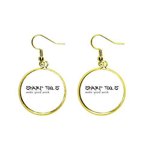 Pendientes dorados gota mujer perfectos para looks de oficina y eventos sofisticados
