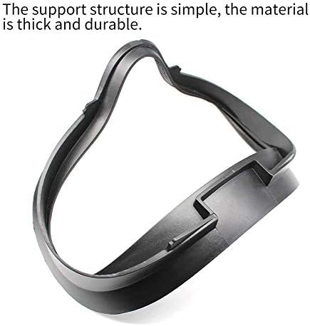 VR Facial Interface Bracket and PU Leather Foam Face Cove-r Pad Replacement for Oculu-s Quest 2 Replacement Parts VR Facial Pad VR Headset Face Pad