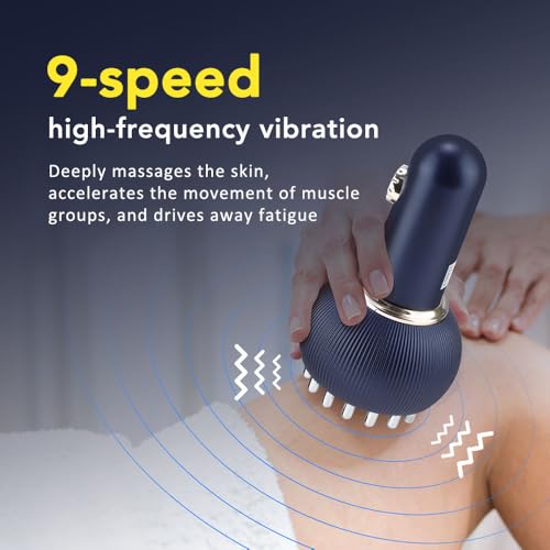 Image of Shiatsu Electric Neck and Back Massager Machine with Infrared Kneading Nodes for Cervical Neck, Shoulder, Back & Body Muscle Pain Relief (Style 7)