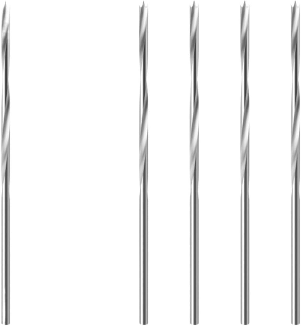 Countersink Drill Bit with Adjustable Depth Stop Chamfering Counterbore Drilling for Wood Plastic 10MM Shank(5pcs 3mm drills)