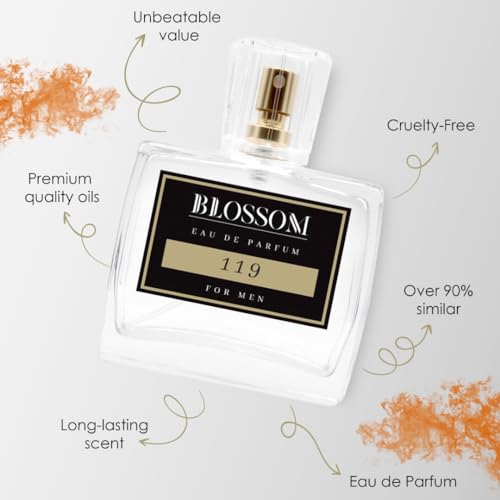 No. 119 Inspired by Blue, Alternative Perfume, Eau De Parfum, Cruelty-Free, Fragrance for Men (100ml) - Image 3