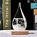 Large Storm Glass Weather Predictor - Weather Forecast - Weather Drop Barometer - Desk Decorations, Best Giving for Unique Christmas Gift